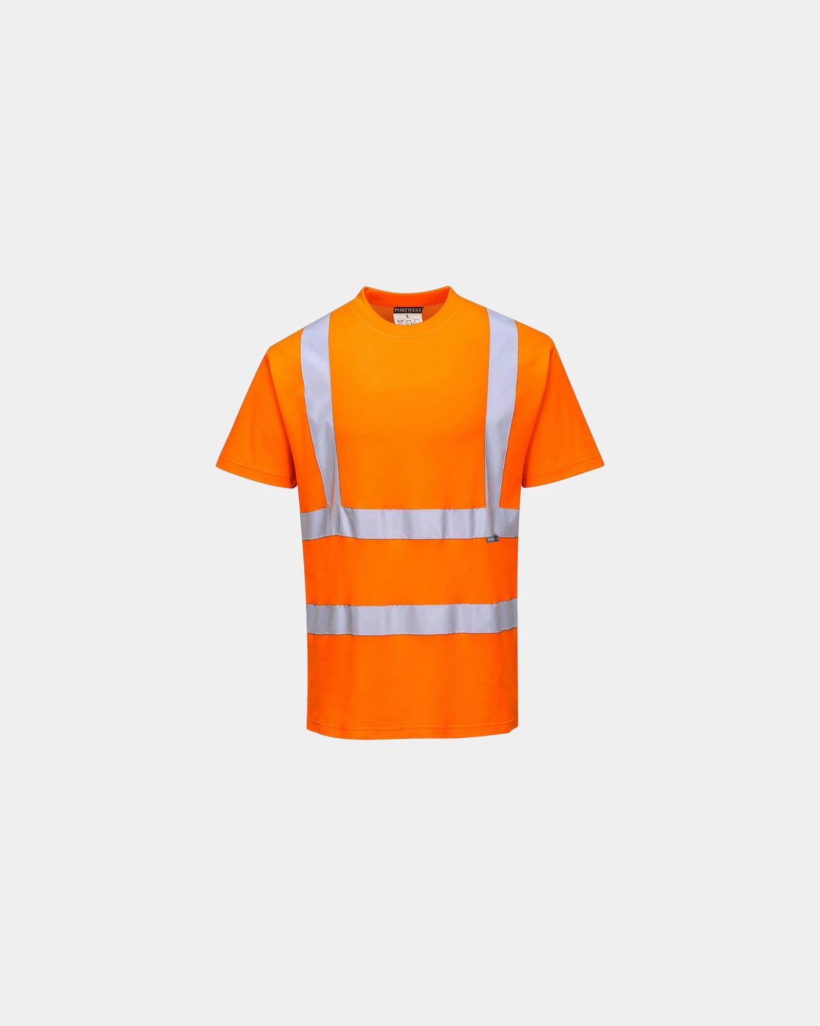 T-Shirt Hi-vis MC Portwest zum Personalisieren - Orange